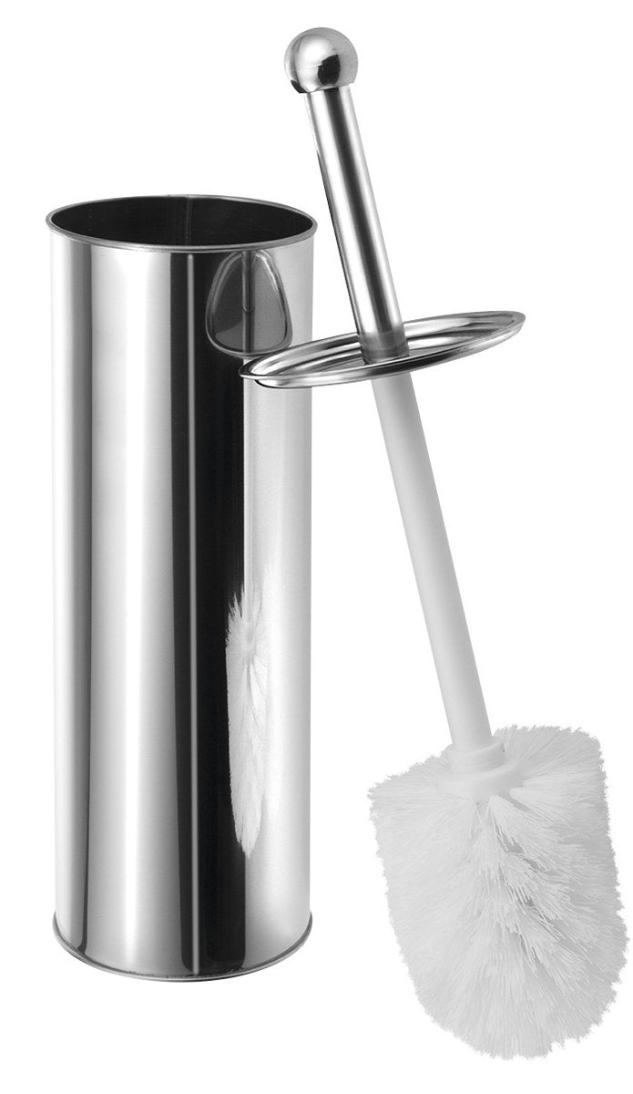WC-ščetka AQUALINE SIMPLE LINE, valjasta, sijoče nerjavno jeklo – izdelek 04065F – dodatni pogled