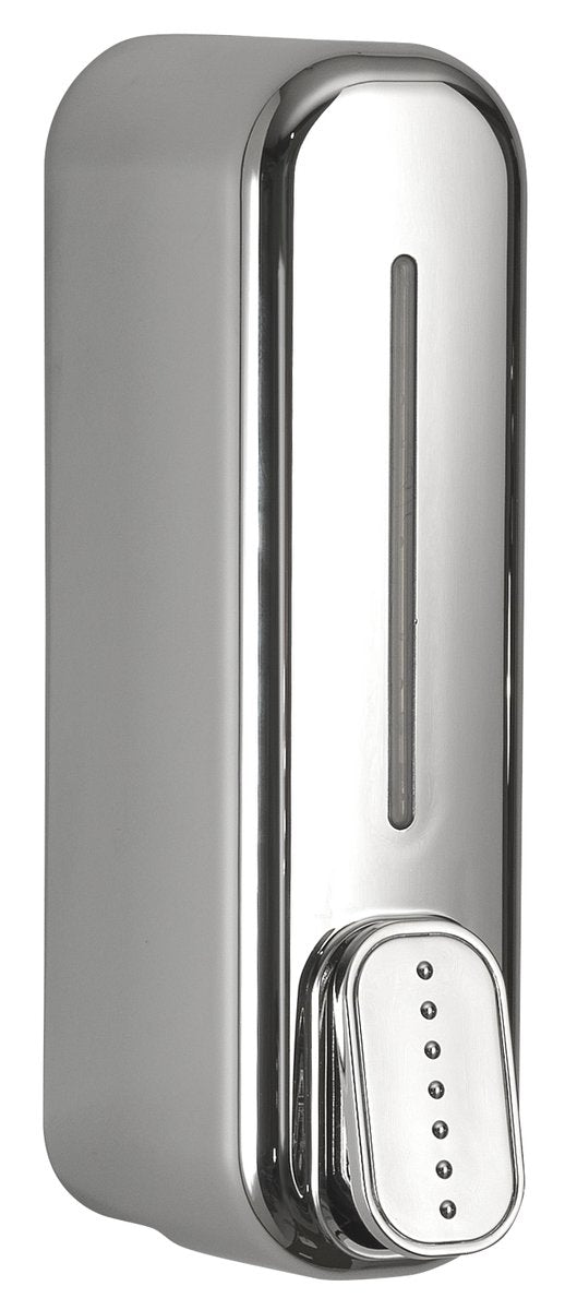 Stenski dozirnik za milo AQUALINE, 350 ml, kromiran – izdelek 08073