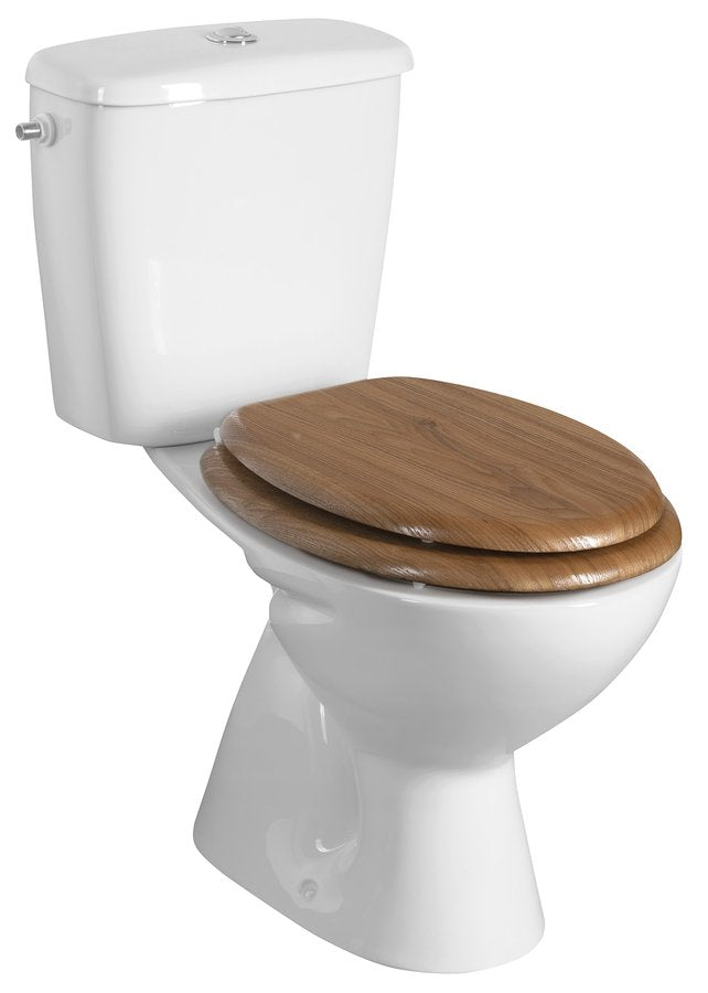 AQUALINE WC deska, hrast — 3