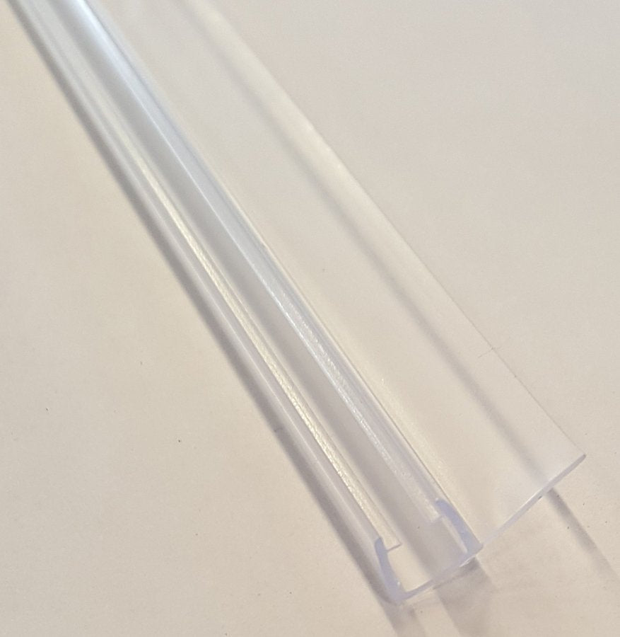Spodnje tesnilo za vrata tuš kabine AQUALINE, steklo 6 mm, 1000 mm – izdelek NDPT-02 – dodatni pogled 1