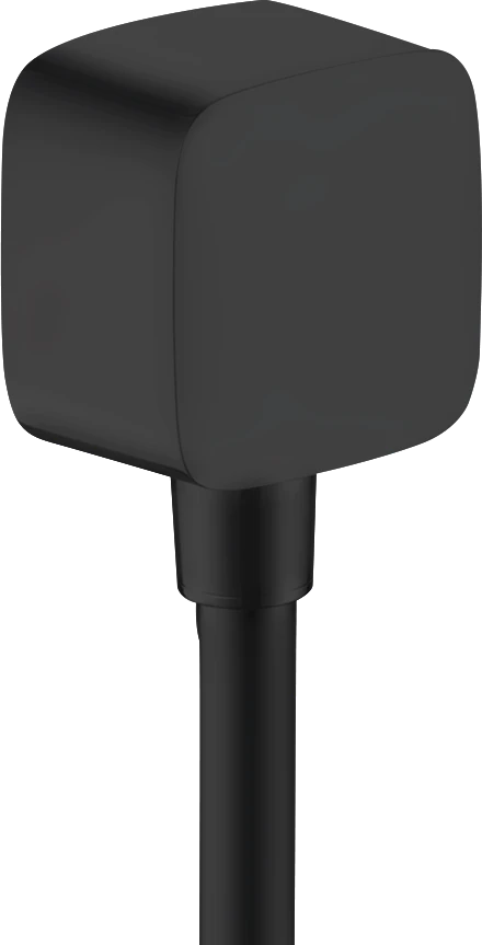 AXOR ShowerSolutions stenski priključek prhe softsquare, mat črna (36731670) – fotografija izdelka