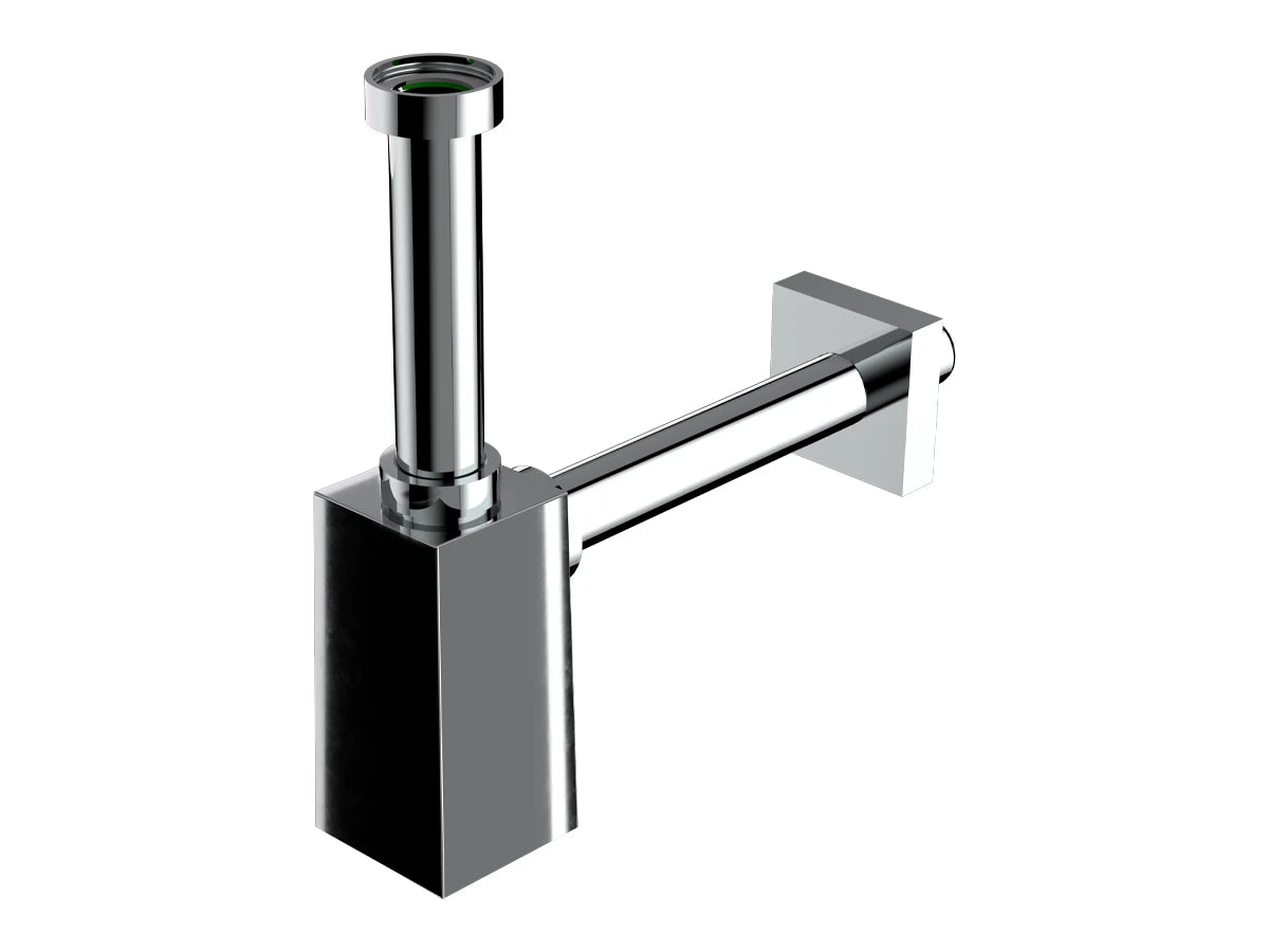 Sifon za umivalnik BONOMINI PIQUADRATO, 5/4", odtok 32 mm, ABS, kromiran – izdelek 0510OT25K7 – dodatni pogled