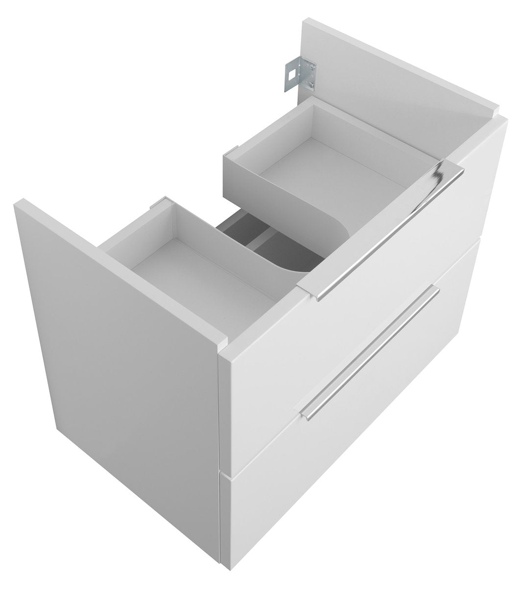 Omarica pod umivalnik BRUCKNER NEON, 56,5 × 45,3 × 34,8 cm, bela – izdelek 500.113.0 – fotografija serije. Fotografija velja za celotno serijo; mere izbranega artikla so navedene v opisu.