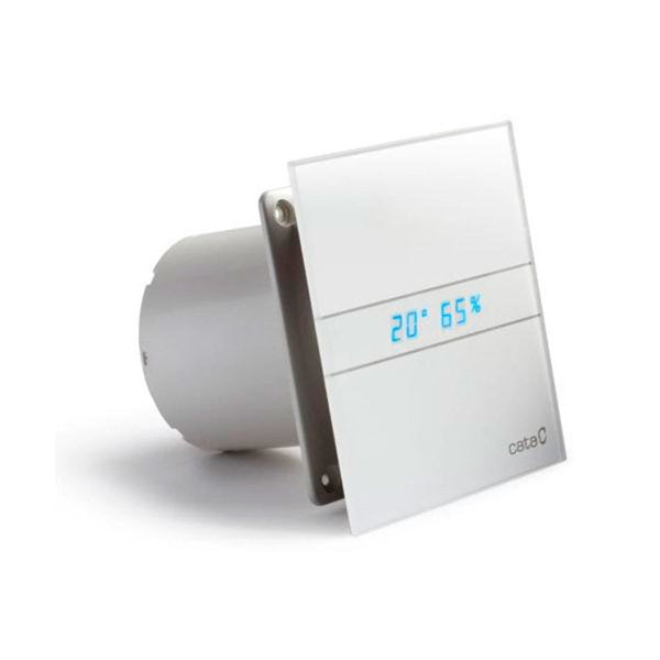 Aksialni kopalniški ventilator z LED-zaslonom CATA E-150 GTH, 19 W, priključek 150 mm, bel – izdelek 00902200 – dodatni pogled 4