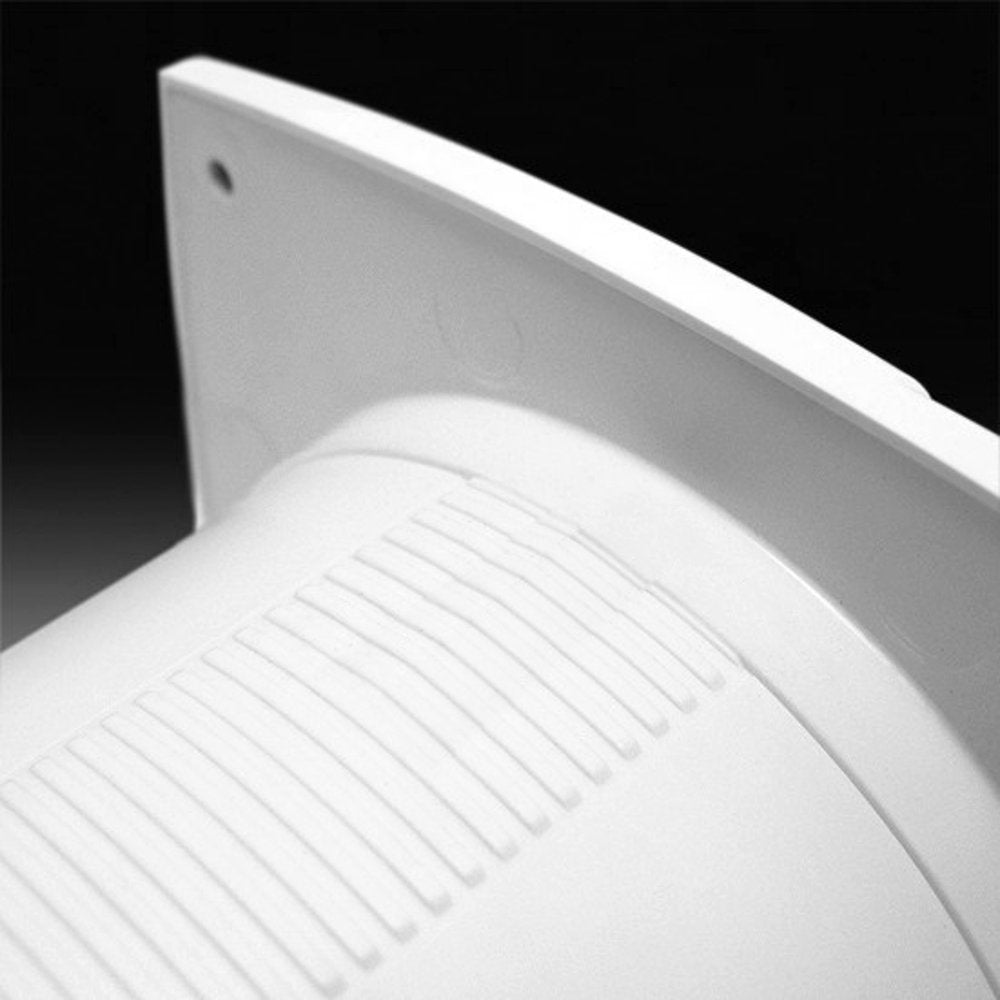 Kopalniški ventilator CATA B-10 PLUS, 15 W, priključek 100 mm, bel – izdelek 00981001 – fotografija serije 2. Fotografija velja za celotno serijo; mere izbranega artikla so navedene v opisu.