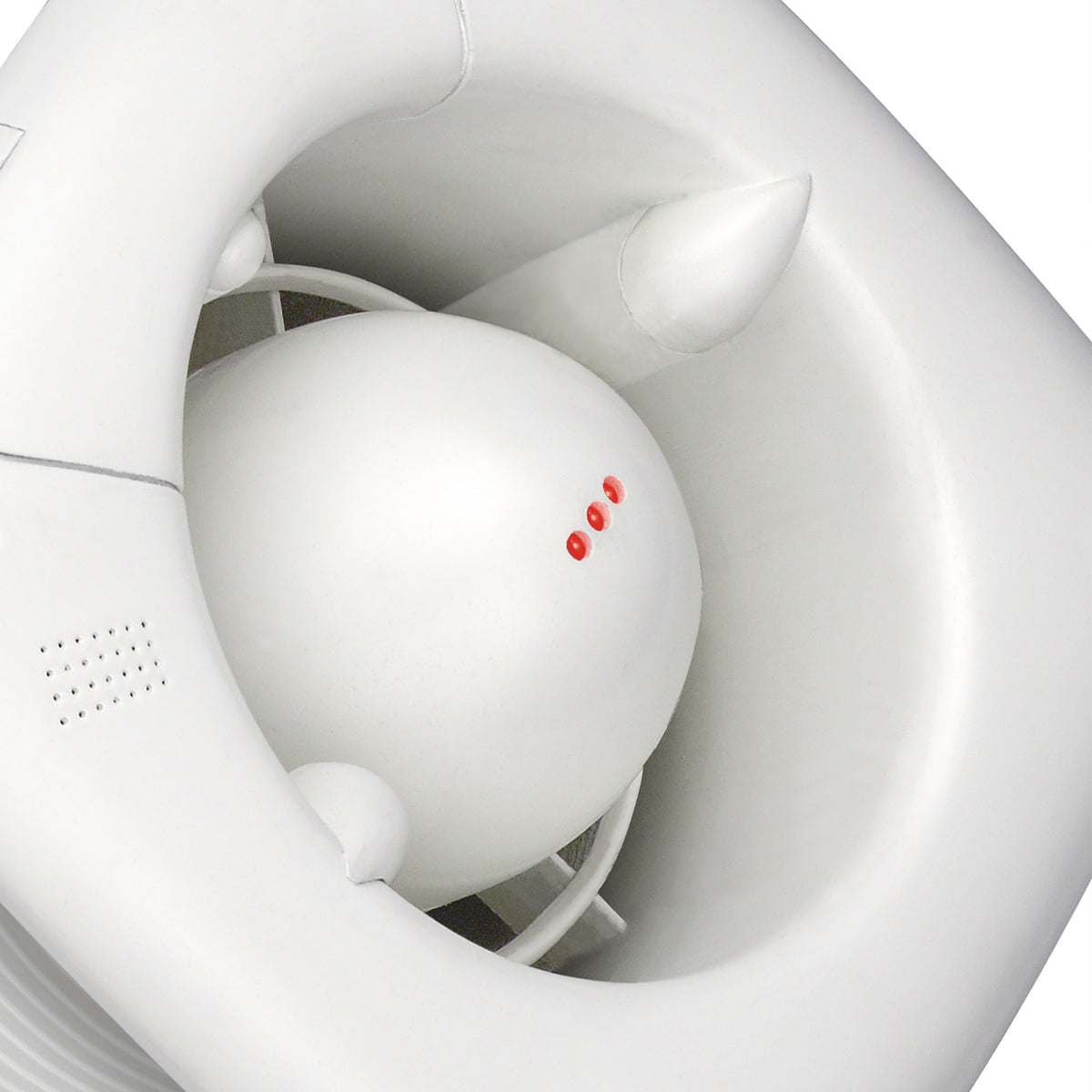 Aksialni kopalniški ventilator CATA X-MART 10, 15 W, priključek 100 mm, bel – izdelek 01010000 – detajl