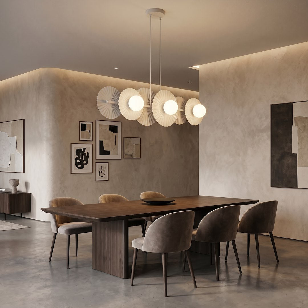 Viseča svetilka EMIBIG UMBRA 6, bela – fotografija 3