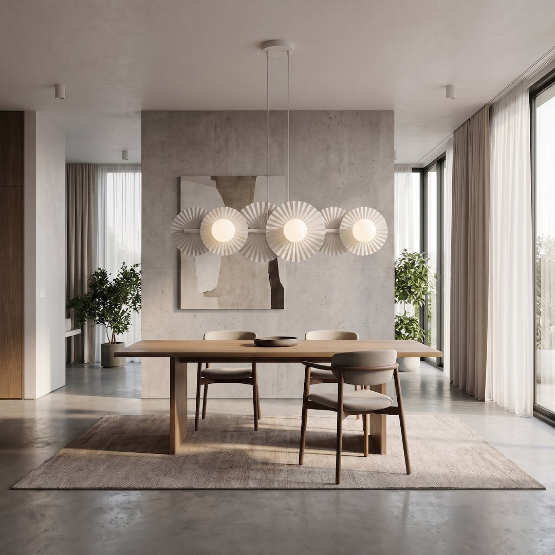 Viseča svetilka EMIBIG UMBRA 6, bela – fotografija 5