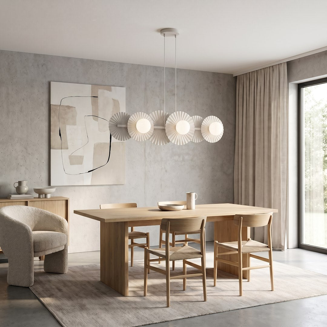 Viseča svetilka EMIBIG UMBRA 6, bela – fotografija 6