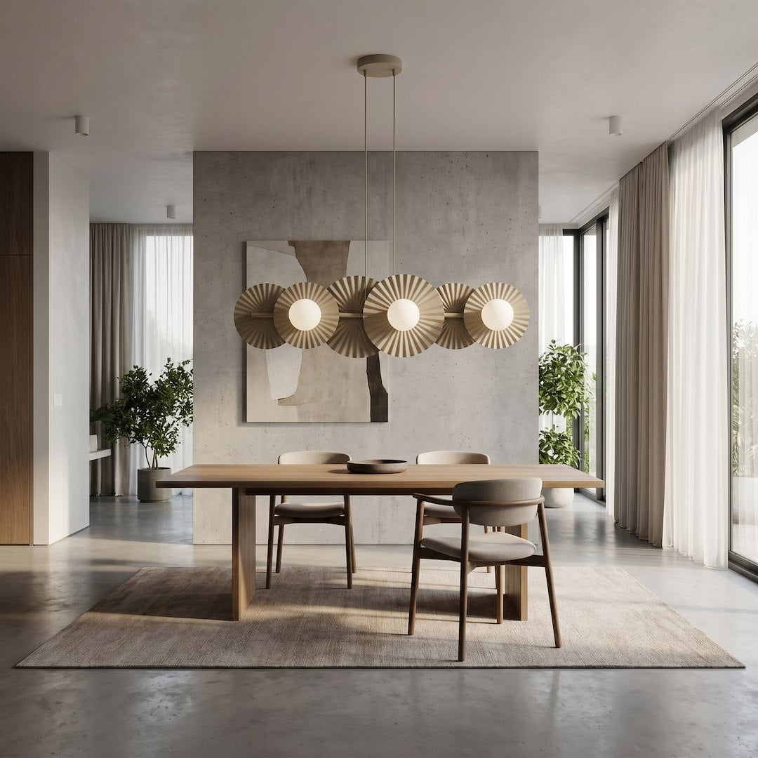 Viseča svetilka EMIBIG UMBRA 6, mokka – fotografija 5