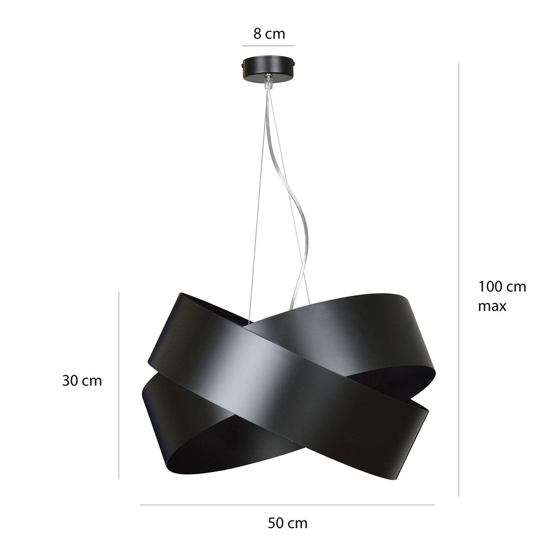 Viseča svetilka EMIBIG VIENO Black, črna – fotografija 9
