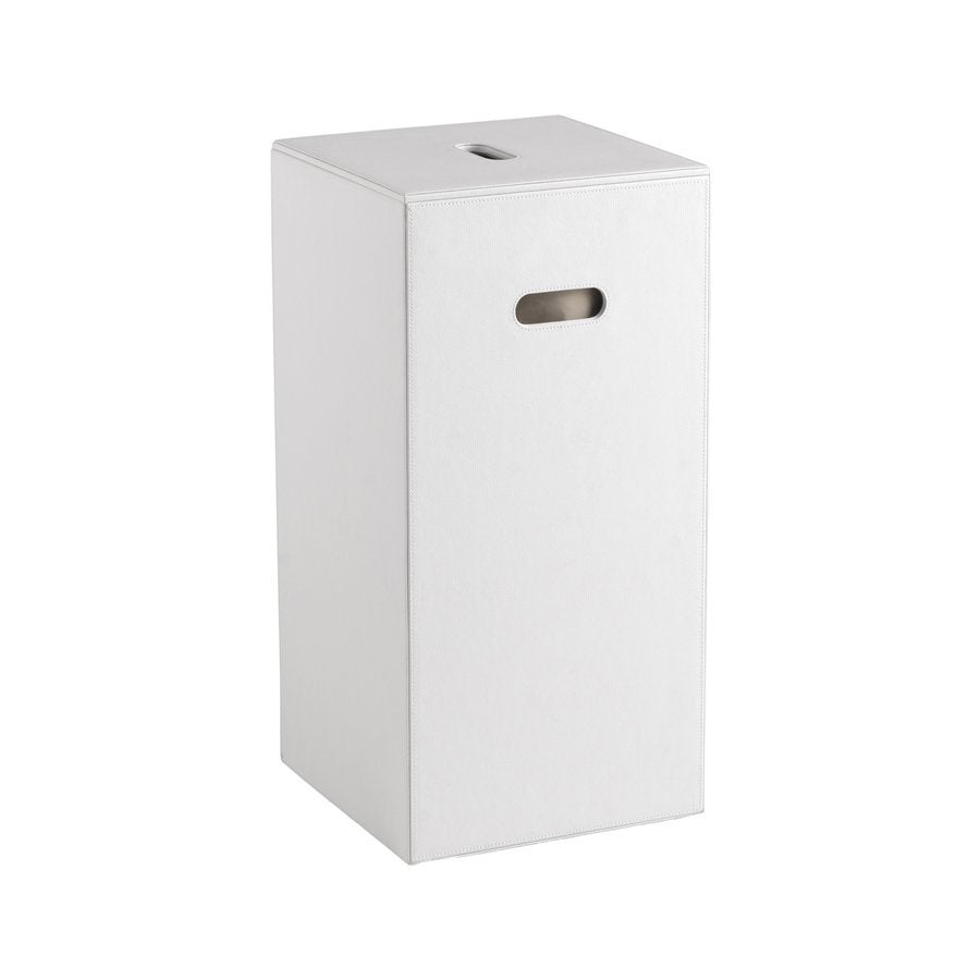Koš za perilo GEDY LUXURY, 30 × 61,8 × 30 cm, bel – izdelek 103602 – dodatni pogled 1