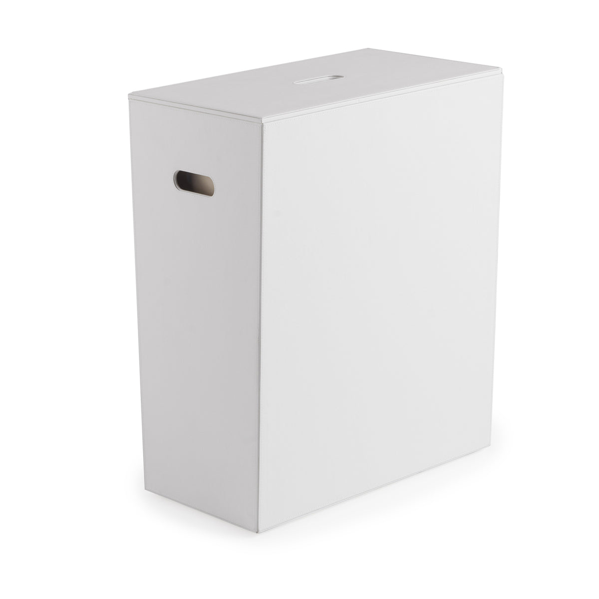 Koš za perilo GEDY LUXURY, 49,5 × 61,8 × 29 cm, bel – izdelek 103702