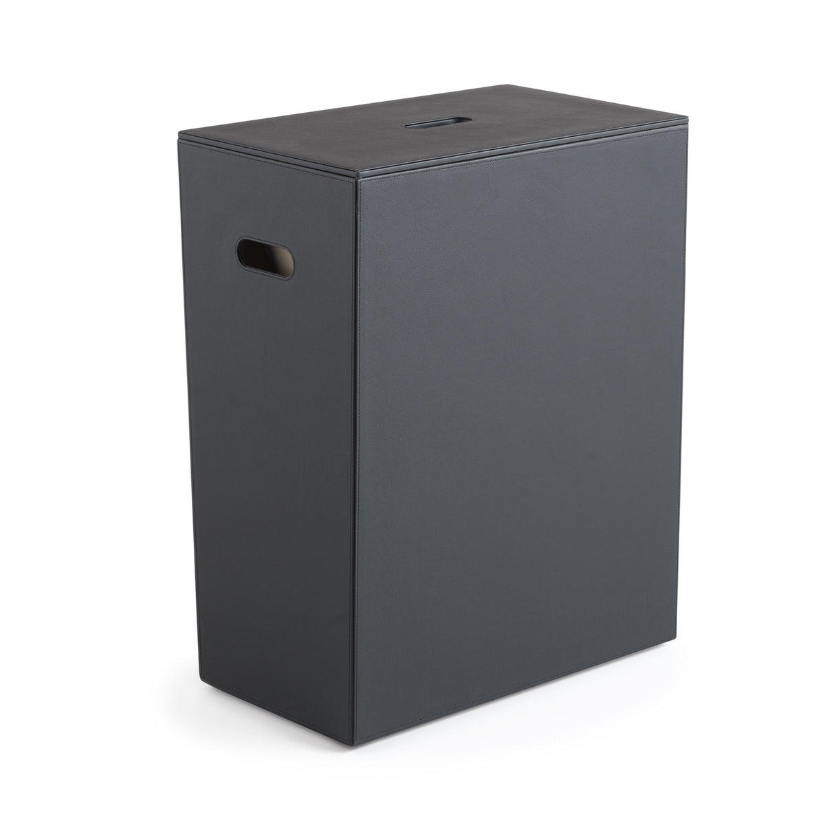 Koš za perilo GEDY LUXURY, 49,5 × 61,8 × 29 cm, črn – izdelek 103714
