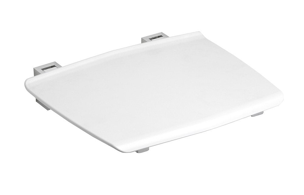 Zložljiv sedež za prho GELCO, 32,5 × 32,5 cm, bel – izdelek GS120W