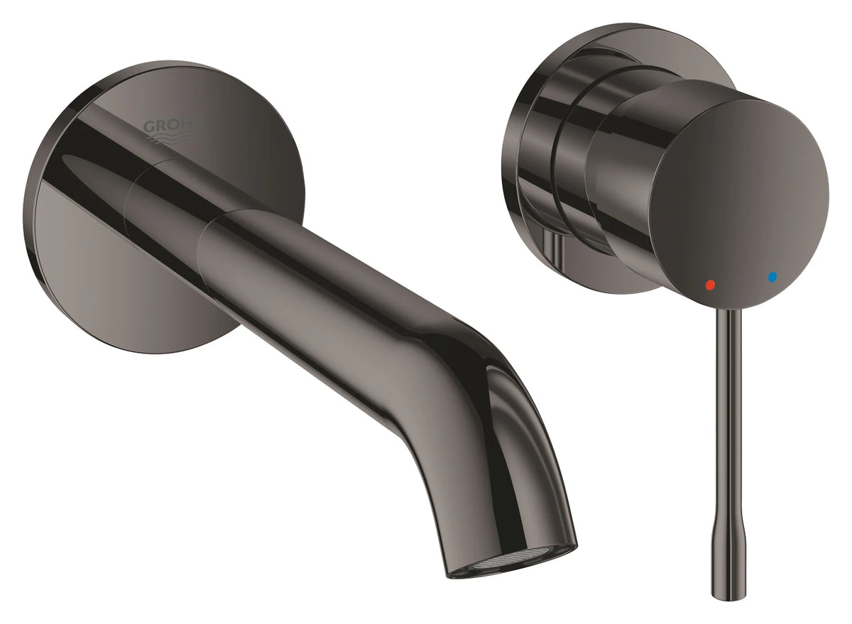 GROHE Essence stenska dvodelna armatura za umivalnik M, Hard Graphite (19408A01) – fotografija izdelka