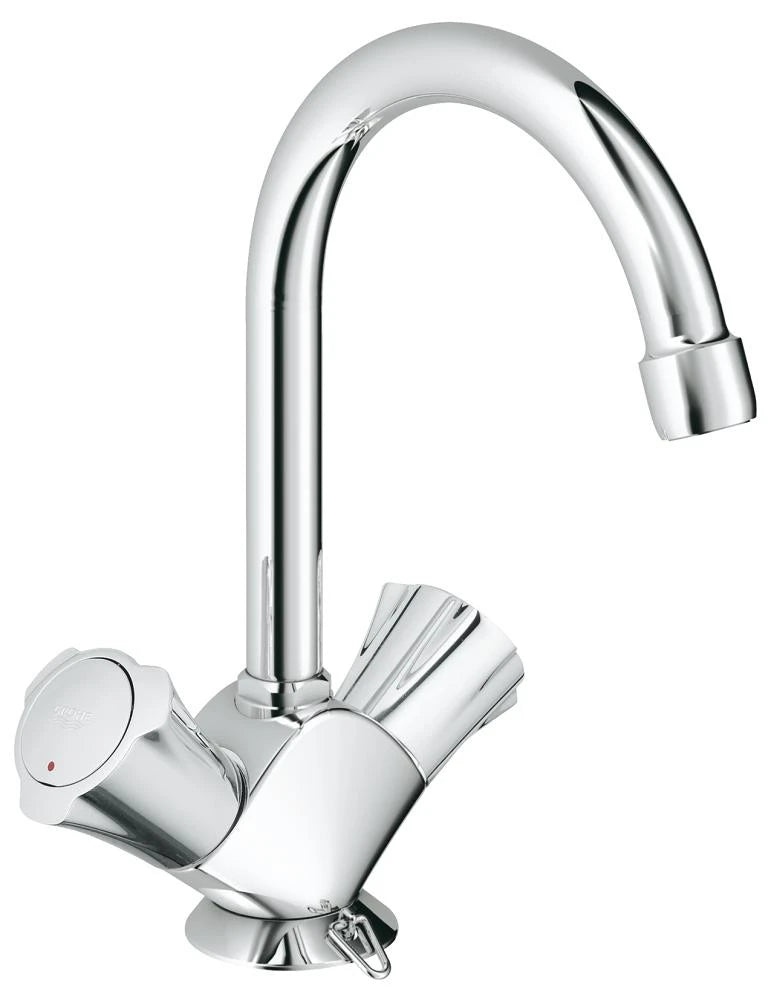 GROHE Costa dvoročna armatura za umivalnik z vrtljivim izlivom, krom (21337001) – fotografija izdelka