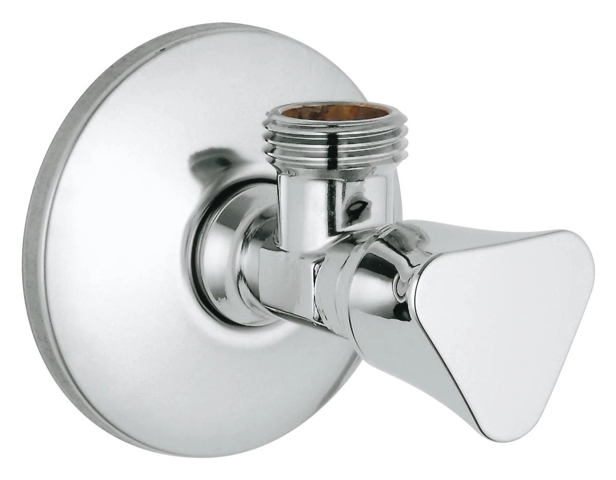 GROHE BauContemporary kotni ventil 1/2", krom (2201100M), komplet 10 kosov – fotografija izdelka