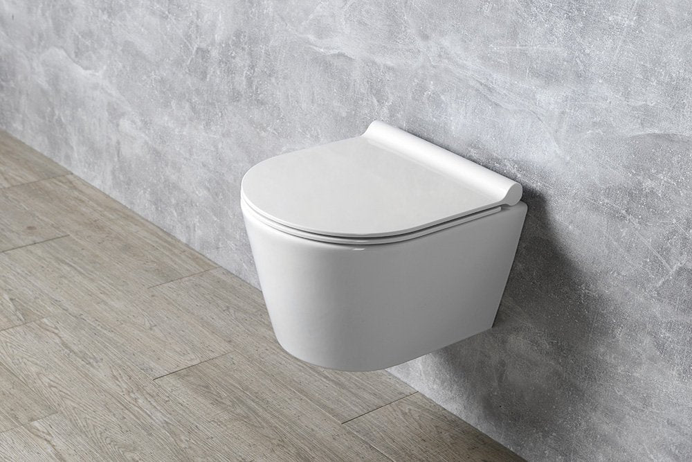 GSI tanka WC deska z mehkim zapiranjem, bela — 2