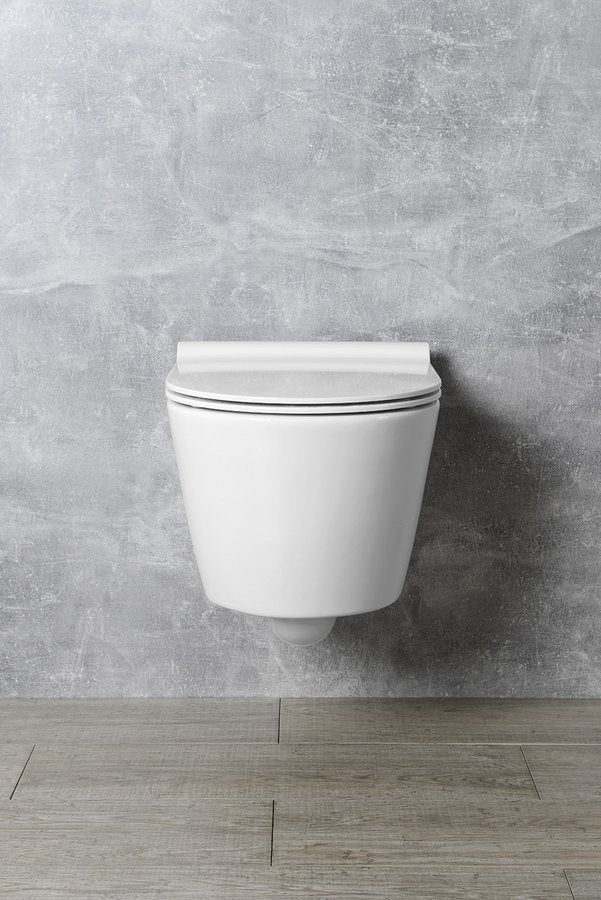 GSI tanka WC deska z mehkim zapiranjem, bela — 3