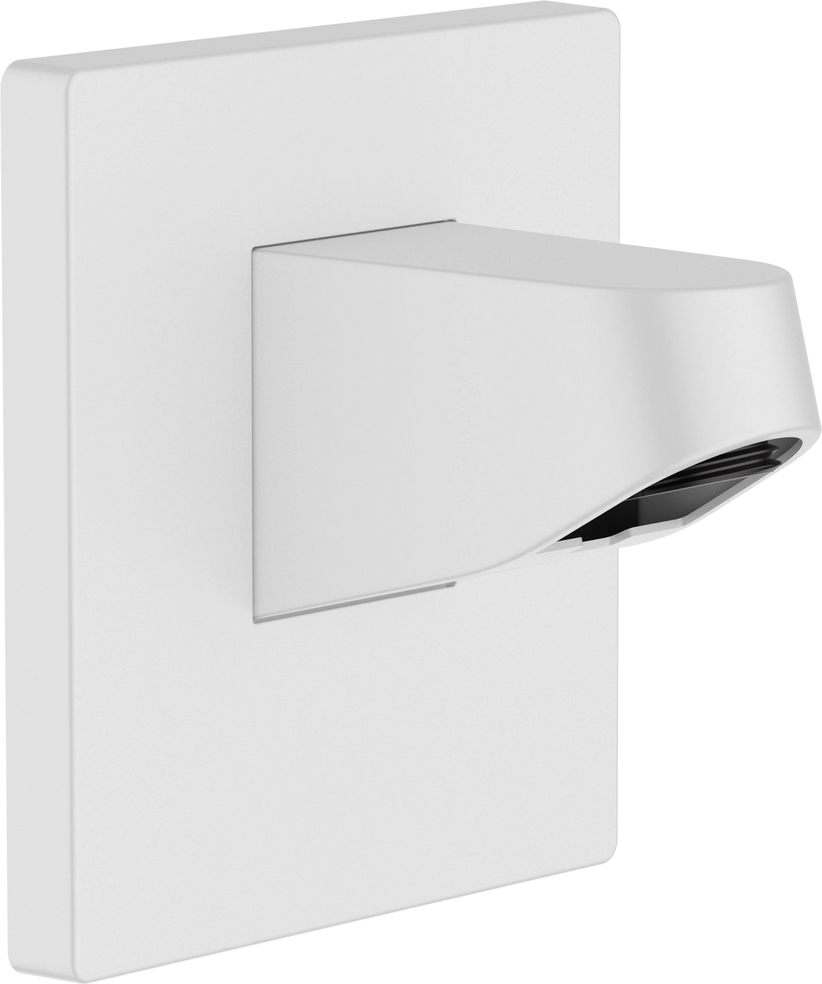HANSGROHE Pulsify stenska ročica za nadglavno prho 8 cm, mat bela (24139700) – fotografija izdelka