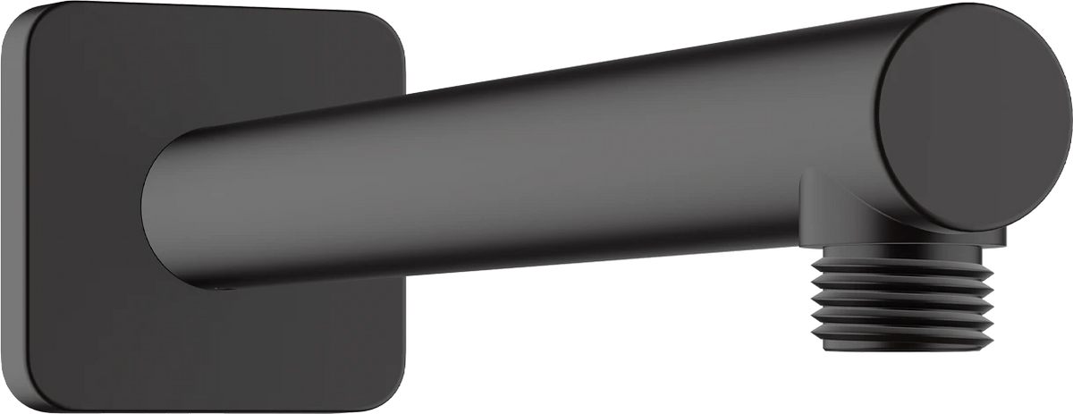 HANSGROHE Vernis Shape stenska ročica za nadglavno prho 240 mm, mat črna (26405670) – fotografija izdelka