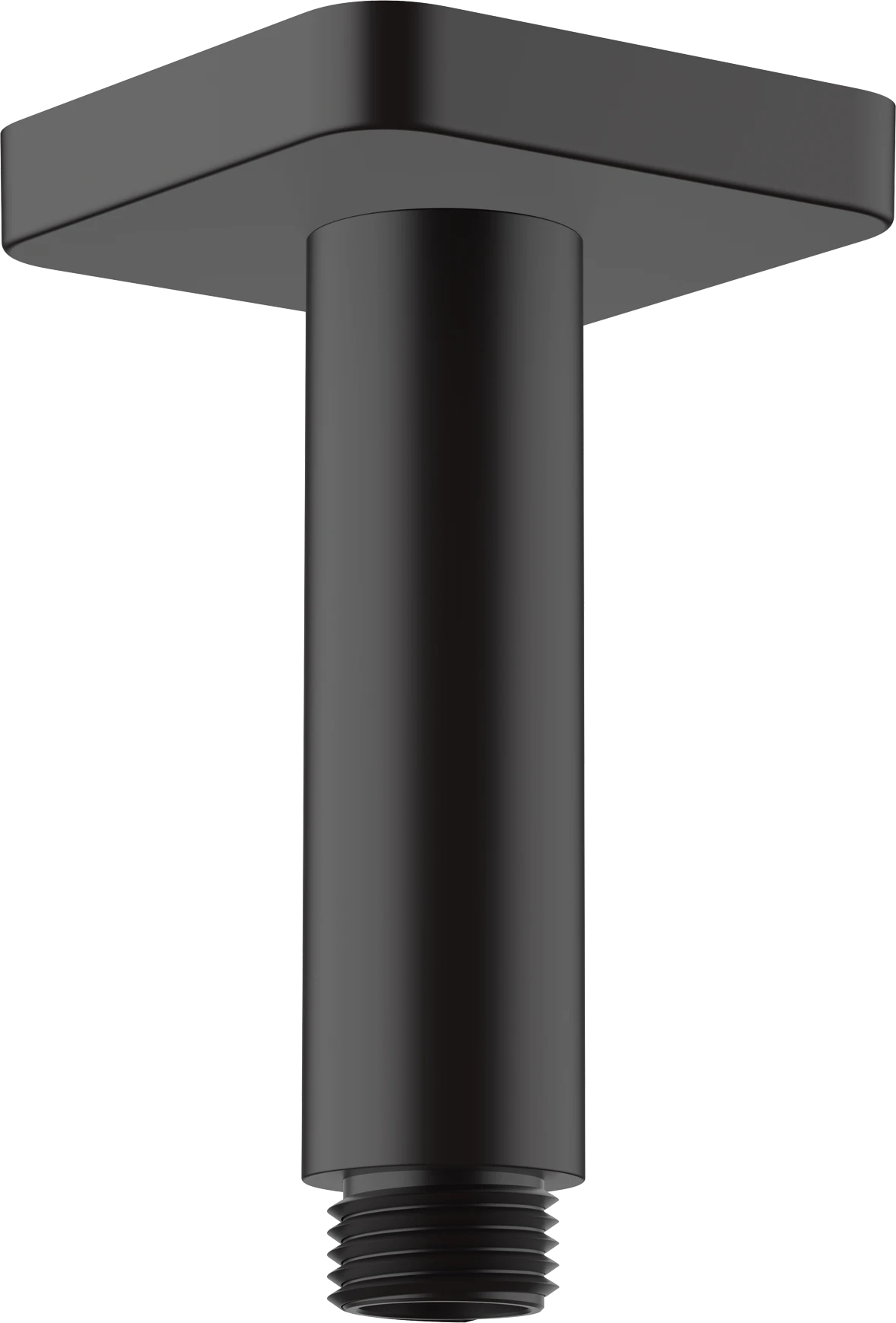 HANSGROHE Vernis Shape stropni priključek za nadglavno prho 100 mm, mat črna (26406670) – fotografija izdelka