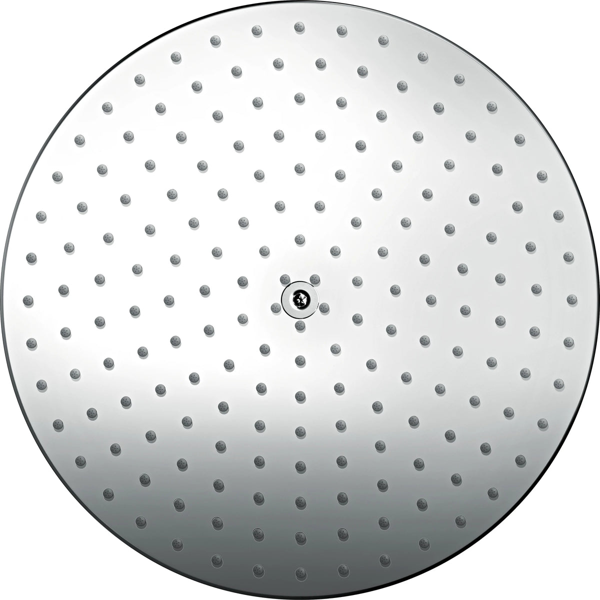 HANSGROHE Raindance S nadglavna prha Ø 240 mm, en curek, krom (27623000) – pogled od spodaj