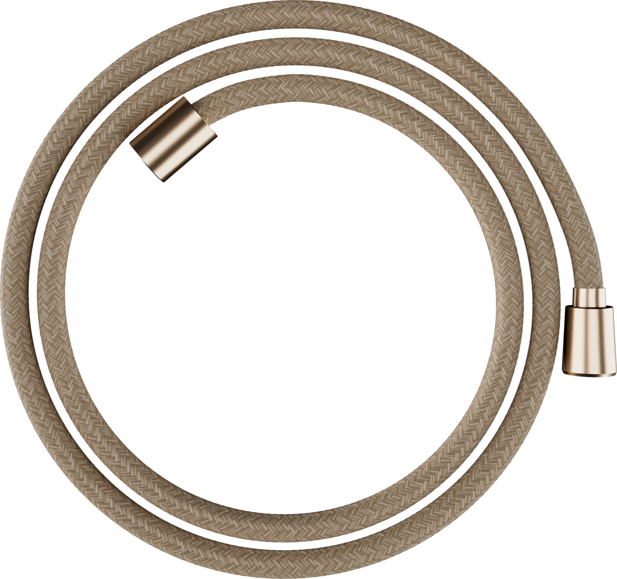 HANSGROHE Designflex tekstilna prhalna cev 1,60 m, krtačen bron (28260140) – fotografija izdelka