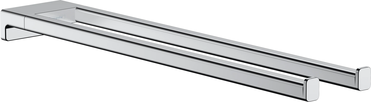 HANSGROHE AddStoris dvojno držalo za brisače 45 cm, krom (41770000) – fotografija izdelka