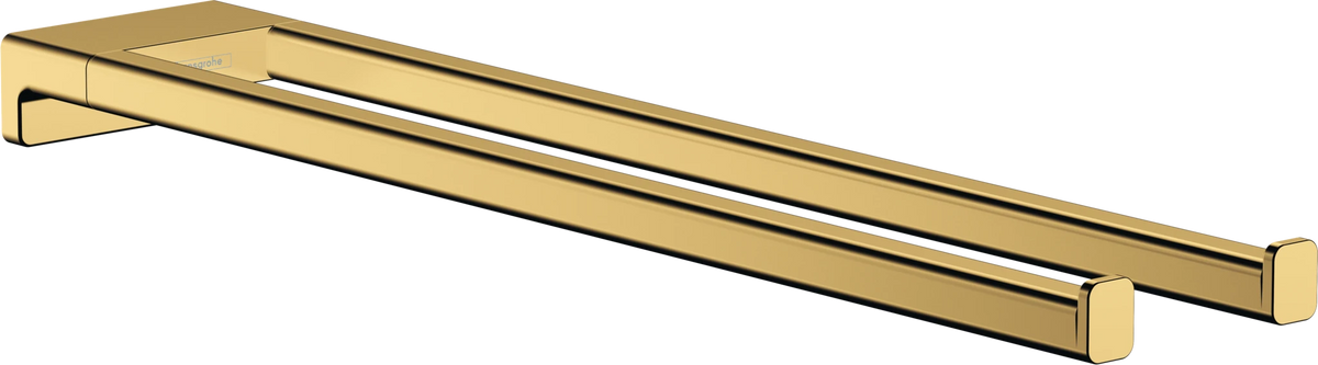 HANSGROHE AddStoris dvojno držalo za brisače 445 mm, Polished Gold Optic (41770990) – fotografija izdelka
