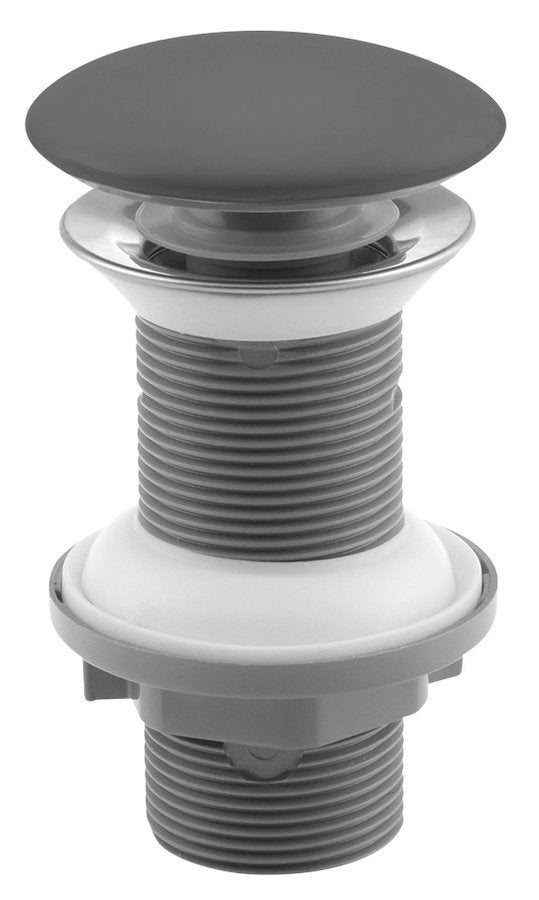 Odtočni ventil za umivalnik ISVEA klik-klak 5/4", keramični čep, za umivalnike debeline 20–70 mm, antracit – izdelek 38TP0162I