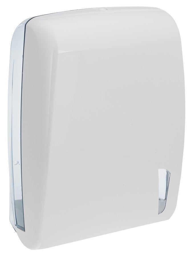 Podajalnik papirnatih brisač MARPLAST SKIN, bel – izdelek A90301