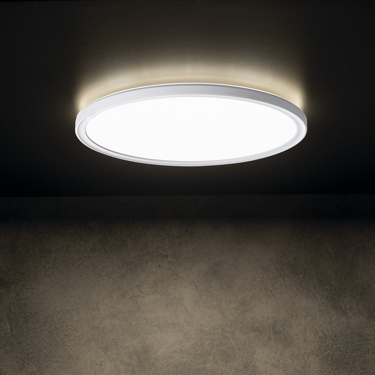 Stropna LED-svetilka MILEDO AZPO, Ø 225 mm, 11,8 W, 3000/4000/6000 K, IP54, bela – izdelek 31512 – dodatni pogled 2