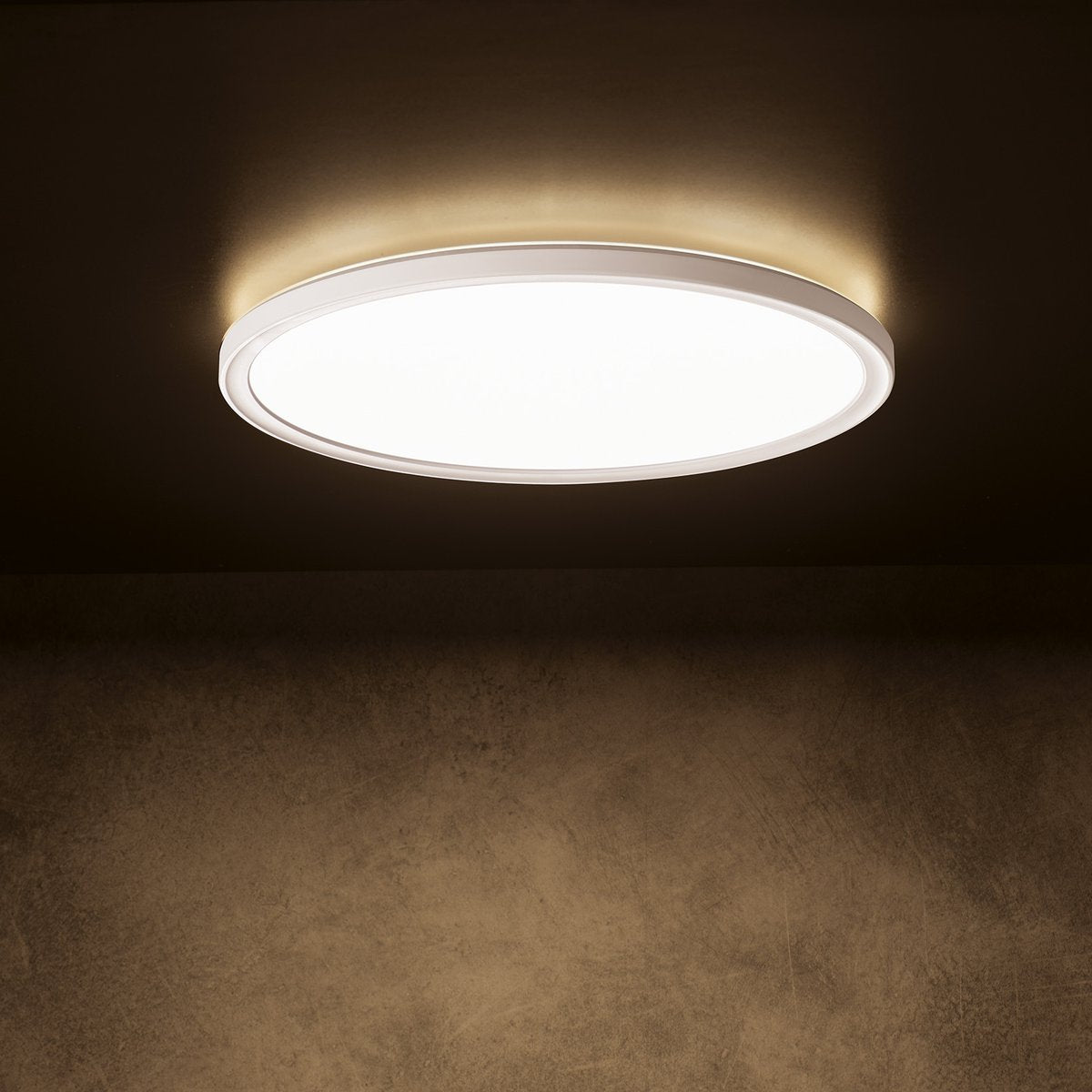 Stropna LED-svetilka MILEDO AZPO, Ø 225 mm, 11,8 W, 3000/4000/6000 K, IP54, bela – izdelek 31512 – dodatni pogled 3