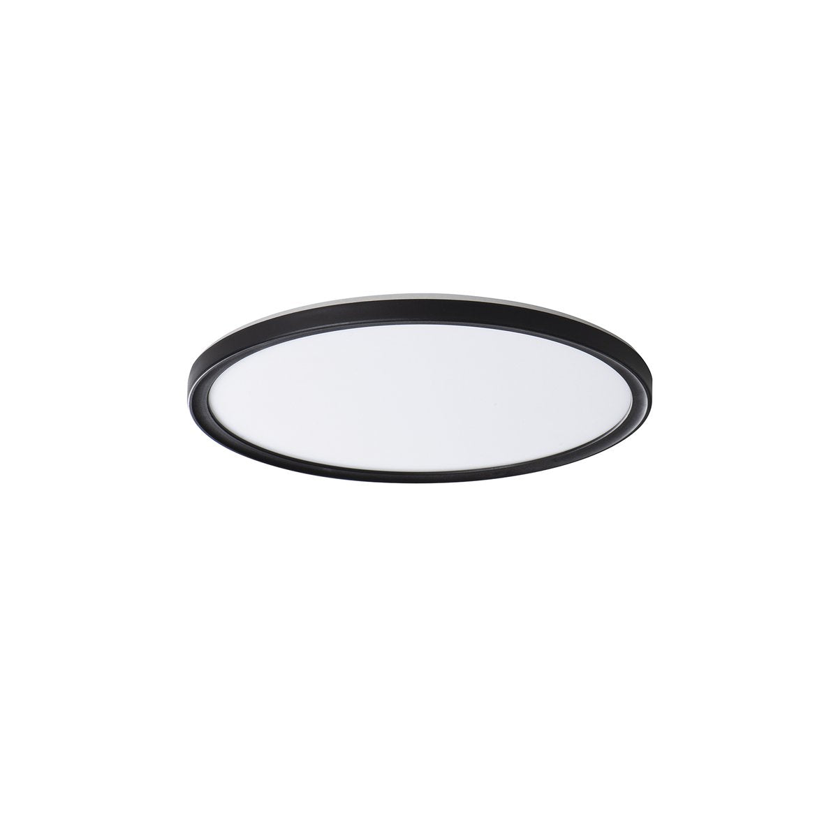 Stropna LED-svetilka MILEDO AZPO, Ø 225 mm, 11,8 W, 3000/4000/6000 K, IP54, mat črna – izdelek 31513