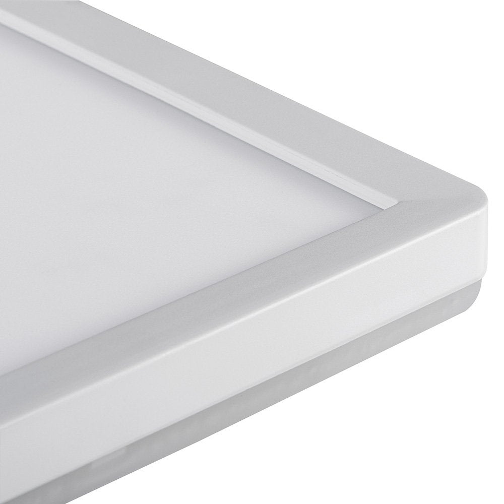 Stropna LED-svetilka MILEDO AZPO, 225 × 225 mm, 12,3 W, 3000/4000/6000 K, IP54, bela – izdelek 31530 – dodatni pogled 1
