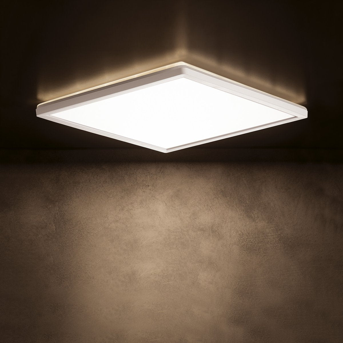 Stropna LED-svetilka MILEDO AZPO, 225 × 225 mm, 12,3 W, 3000/4000/6000 K, IP54, bela – izdelek 31530 – dodatni pogled 3
