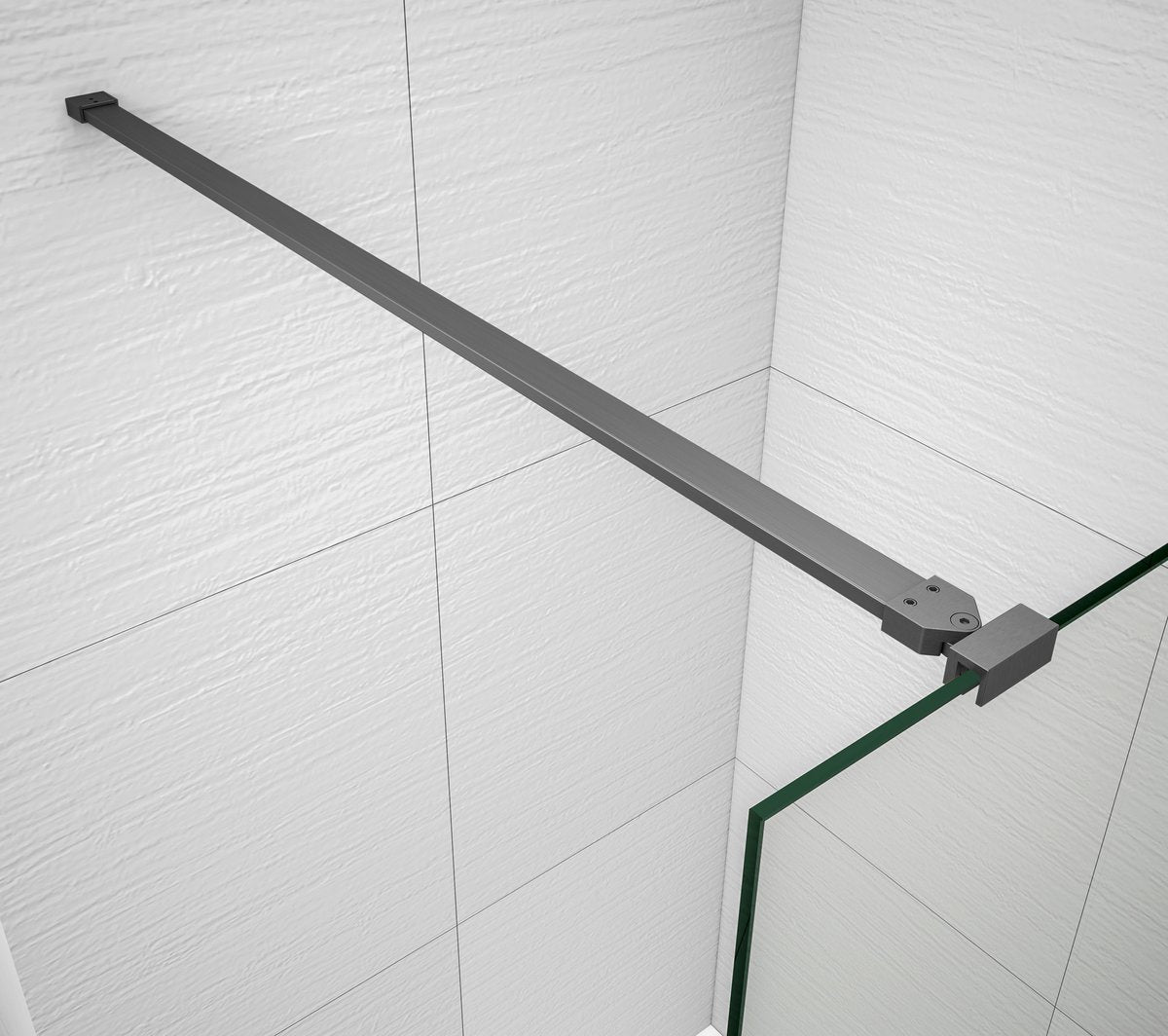 Stenska stabilizacijska prečka POLYSAN ESCA, 1200 mm, temno kovinsko siva PVD – izdelek ES7068