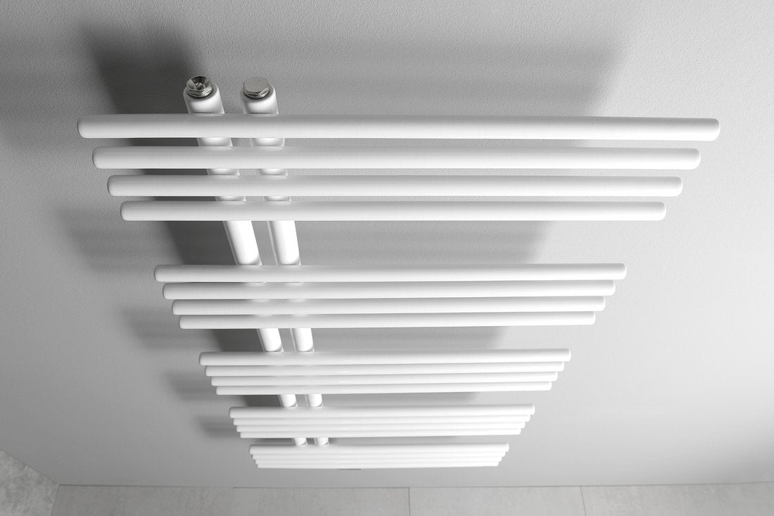 Kopalniški radiator SAPHO NYMPHA, 600 × 1122 mm, bel – izdelek 1805-16 – dodatni pogled 1