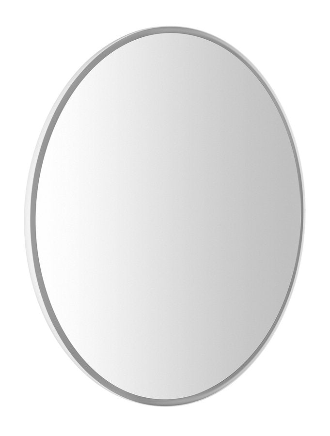 SAPHO FLOAT ogledalo z LED-osvetlitvijo Ø 60 cm, belo