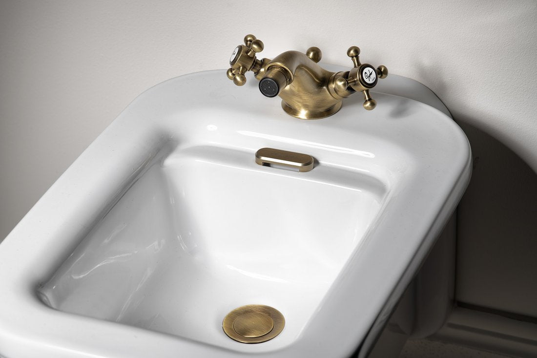 SAPHO ANTEA armatura za bide z ventilom, bronasta — 3