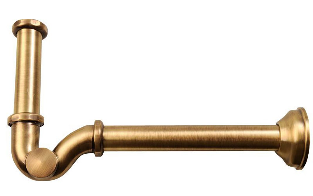SAPHO sifon za bide 5/4", Ø32 mm, bronasta