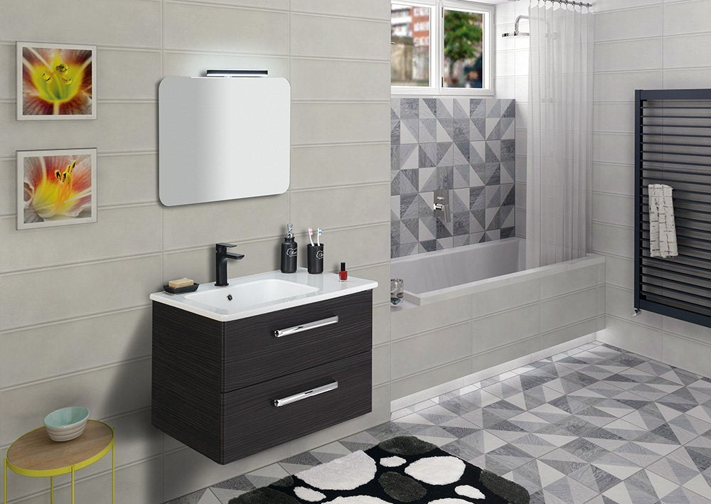SAPHO VERONICA 2 LED-stenska svetilka 8 W, črna — 3