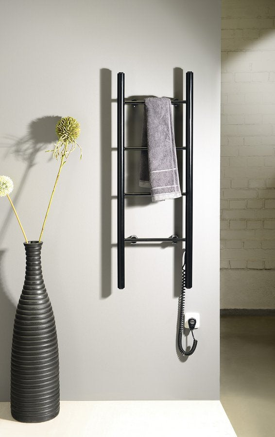 SAPHO KARBO električni radiator za brisače, mat črn — 2