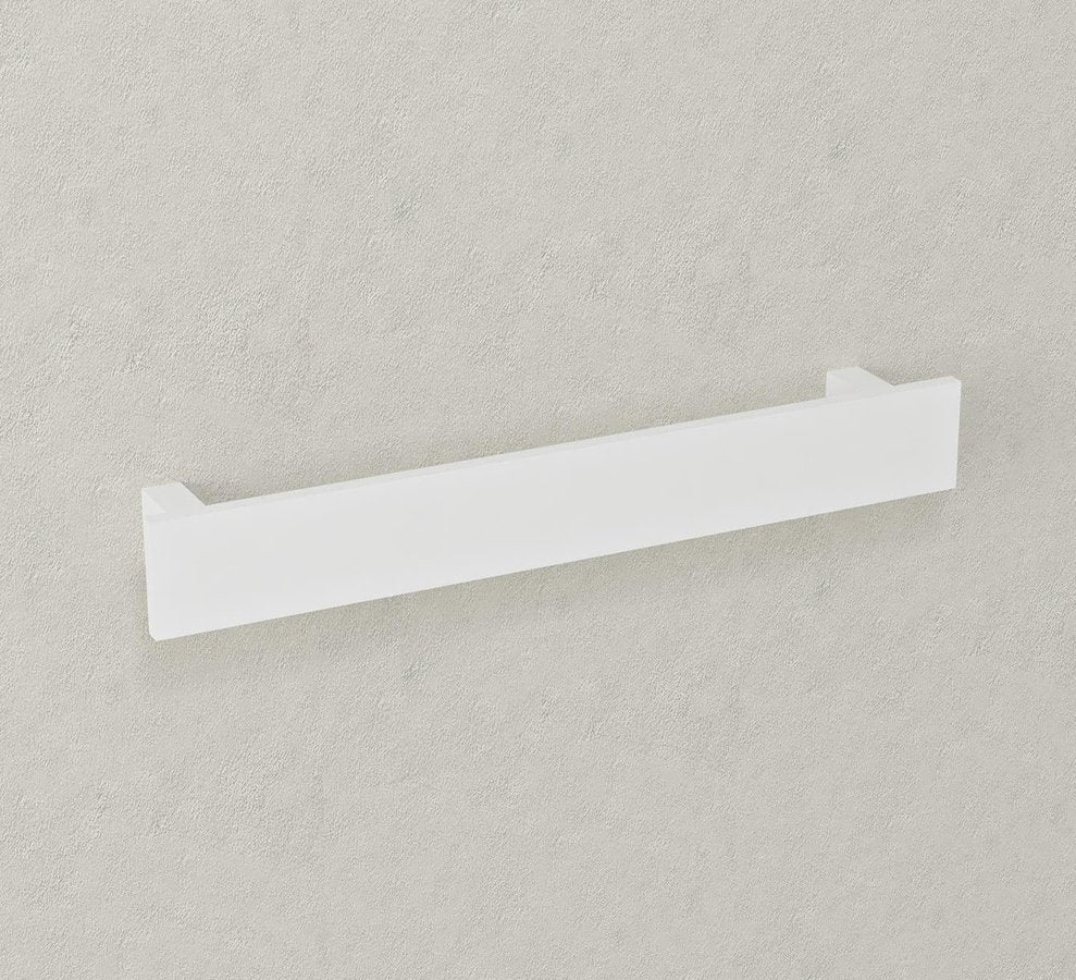 Držalo za brisače SAPHO PATRON, 450 mm, bela – izdelek PX012 – dodatni pogled 1