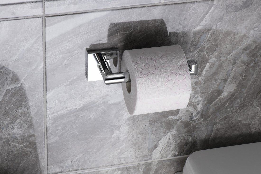 Držalo za toaletni papir SAPHO X-SQUARE, krom – izdelek XQ702 – dodatni pogled 2