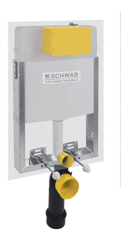 Podometni splakovalnik SCHWAB SET WC 199, DN110 – izdelek T02-0112-0250 – dodatni pogled